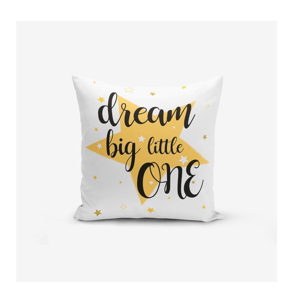Detská obliečka na vankúš 43x43 cm Dream Big – Mila Home