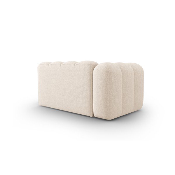 Krémovobiely modul pohovky (ľavý roh) Lupine – Micadoni Home-image-4
