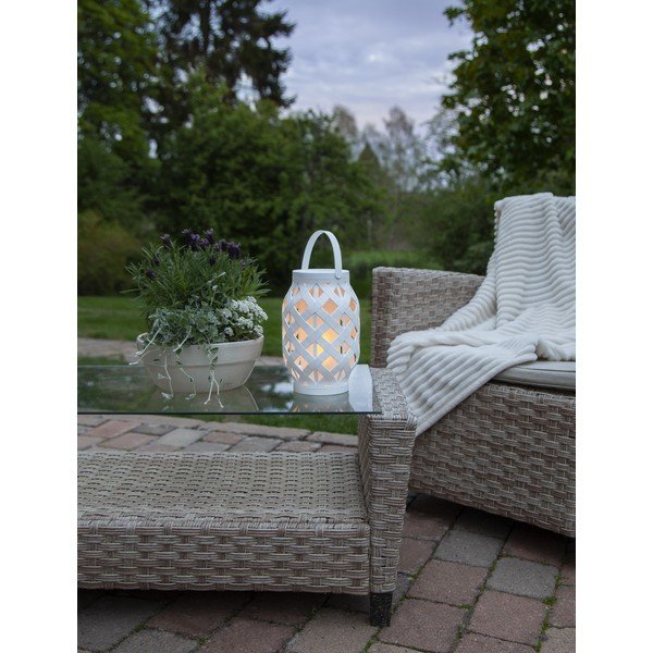 Biely lampáš Star Trading Flame Lantern, výška 23 cm-image-3