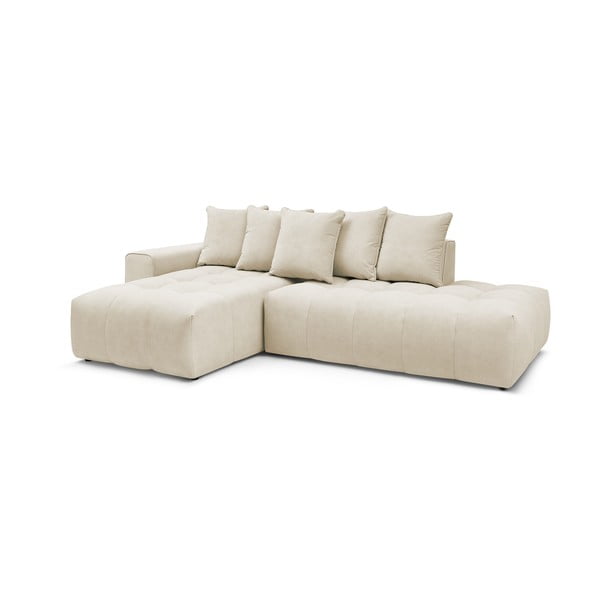 Béžová rohová pohovka (ľavý roh) Mont-Blanc - Bobochic Paris-image-3