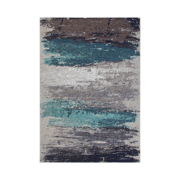 Koberec Garida Aqua Abstract, 80 × 150 cm