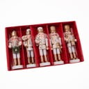 Drevené vianočné ozdoby v súprave 4 ks 12,5 cm – Dakls