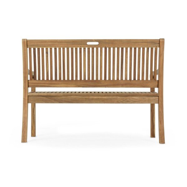 Drevená záhradná lavica v prírodnej farbe Noemi – Bizzotto-image-4