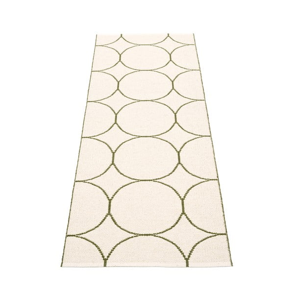 Tmavozelený vnútorný a vonkajší behúň 70x200 cm Boo Dark Olive – Pappelina-image-2