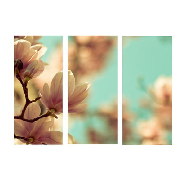 3-dielny obraz Jarné kvitnutie