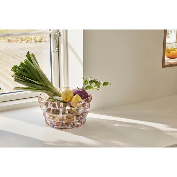 Sklenená misa ø 31 cm Blaze – Hübsch-image-1