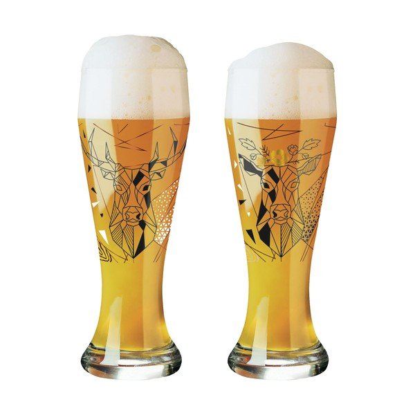 Sada 2 pivných pohárov Ritzenhoff Weizen, 645 ml