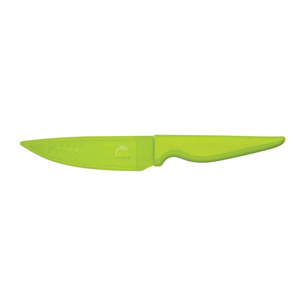 Zelený multifunkčný nôž Kitchen Craft Clam, 10 cm
