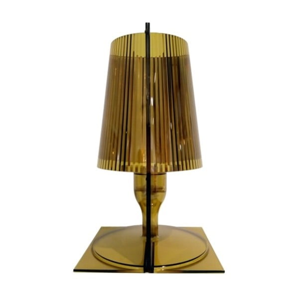 Olivovozelená stolová lampa Kartell Take