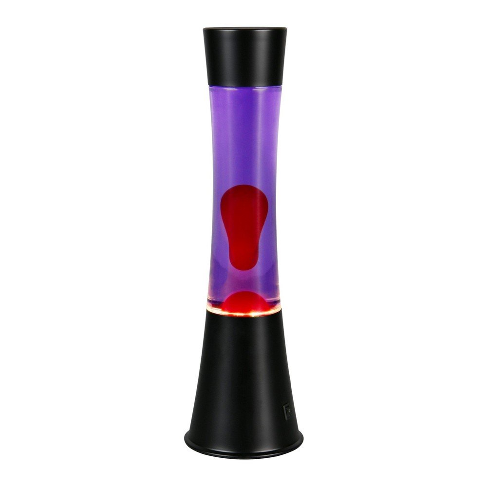 E-shop Čierna LED lávová lampa (výška 39,5 cm) Etna – Reality