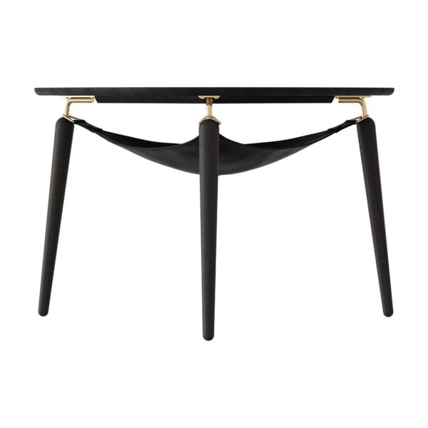 Čierny konferenčný stolík ø 80 cm Hang Out – UMAGE