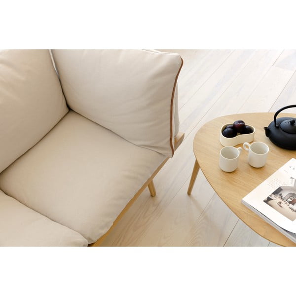 Krémovobiela lavica Lounge Around – UMAGE-image-1