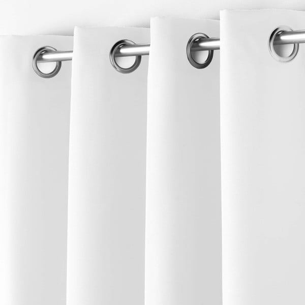Biely záves 140x180 cm Essentiel – douceur d'intérieur-image-1