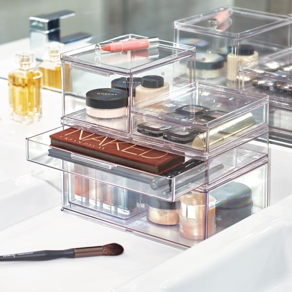 Kúpeľňový organizér Crystalline – iDesign/The Home Edit-image-1