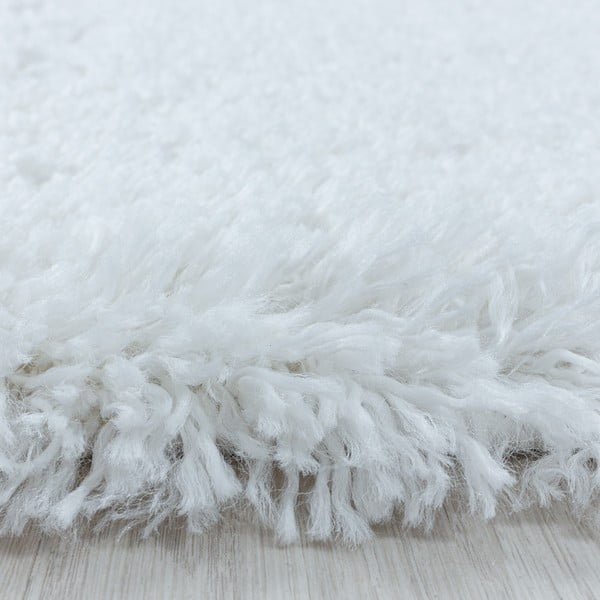 Biely okrúhly koberec ø 200 cm Fluffy – Ayyildiz Carpets-image-3