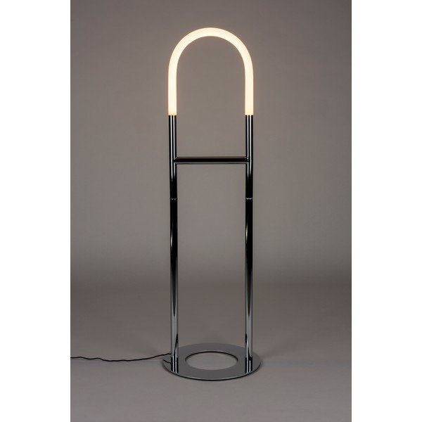 LED stojacia lampa so stmievačom v striebornej farbe (výška  135 cm) Arch – Zuiver-image-4