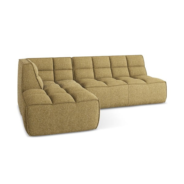 Modulárna rohová pohovka v horčicovej farbe (variabilná) Kalai – Makamii-image-4