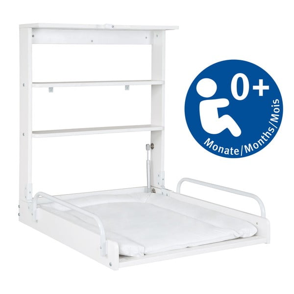 Biely závesný prebaľovací pult Vogeltanz – Roba-image-4