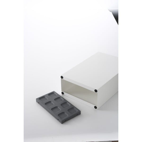 Biely kovový stojan na dáždniky Yamazaki Smart-image-1