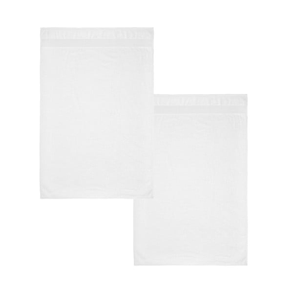 Biele froté bavlnené osušky v súprave 2 ks 90x140 cm Anti-Bacterial – Catherine Lansfield