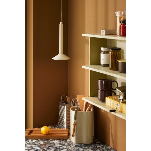 Žlto-sivá poschodová polica 50 cm Pep – Hübsch-image-1