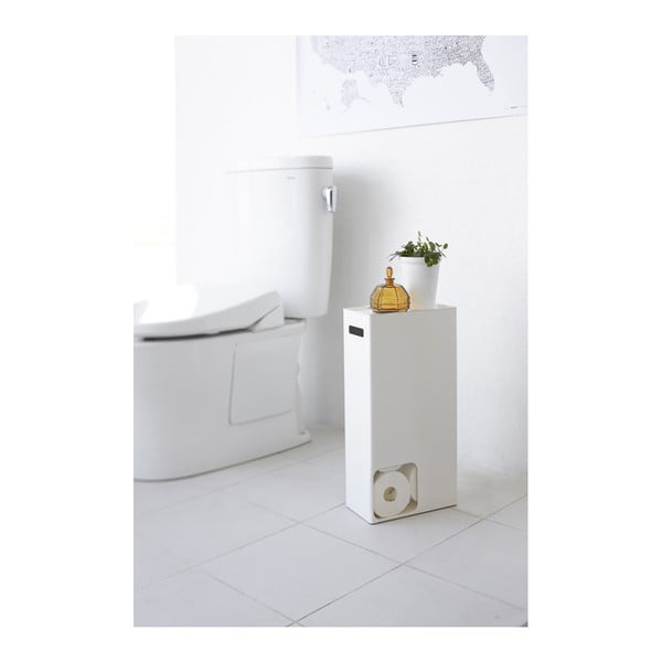 Biely zásobník na toaletný papier YAMAZAKI Rin Stocker-image-1