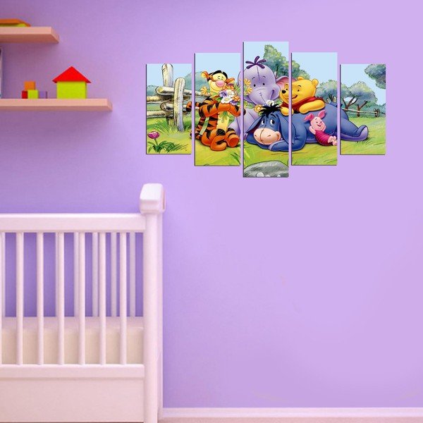 5-dielny obraz Winnie the Pooh-image-1