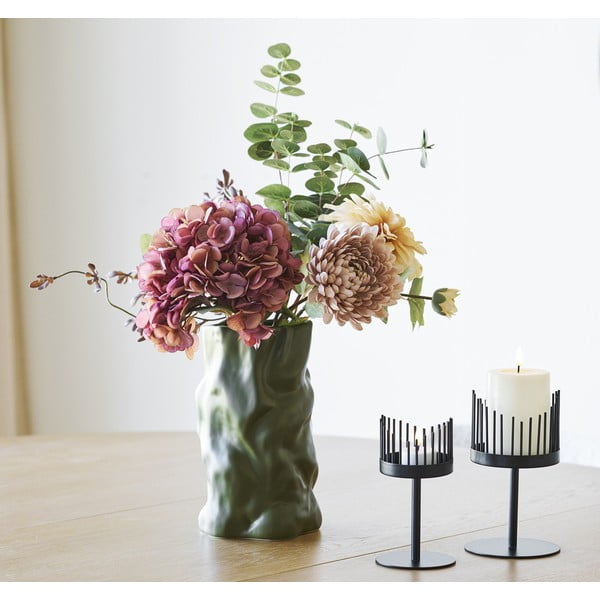 Zelená keramická váza (výška  25,5 cm) Lika – House Nordic-image-1