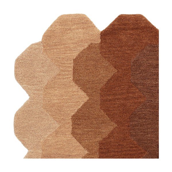 V tehlovej farbe vlnený koberec 160x230 cm Hive – Asiatic Carpets-image-3