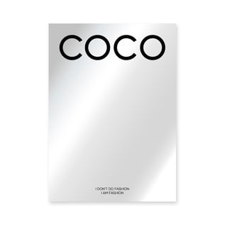 Zrkadlo Little Nice Things Coco Chanel, 70 x 50 cm
