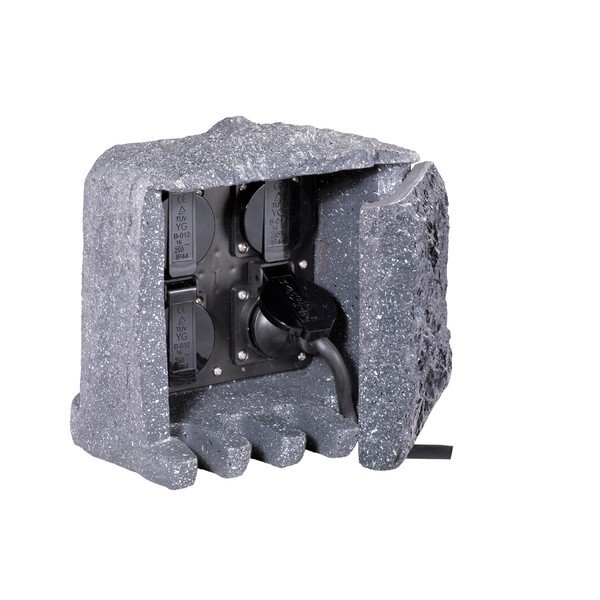 Vonkajšie svietidlo (výška  2 cm) Garden socket – Trio-image-1
