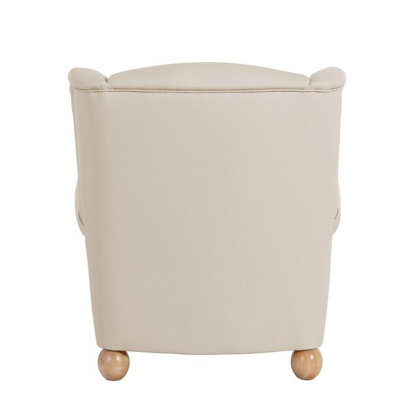 Béžové kreslo ušiak Max Winzer Monarch Beige-image-4