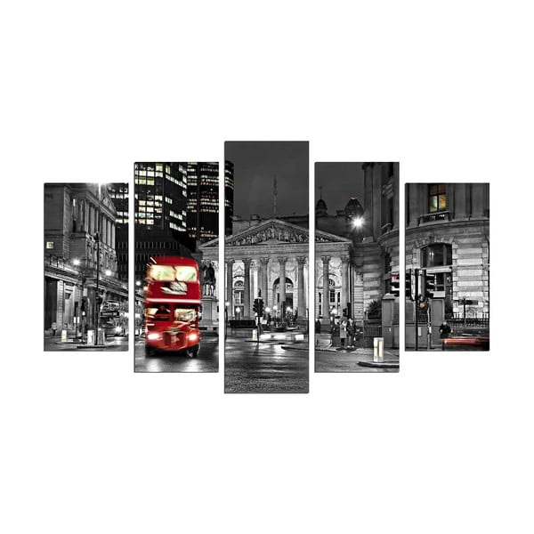 Viacdielny obraz London, 110 × 60 cm