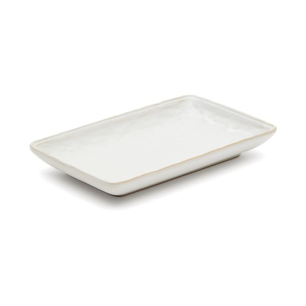 Krémová keramická nádobka na mydlo Savel – Kave Home