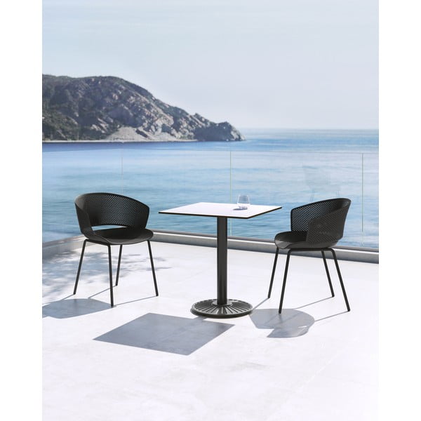 Čierne jedálenské stoličky v súprave 4 ks Yeray – Kave Home-image-2