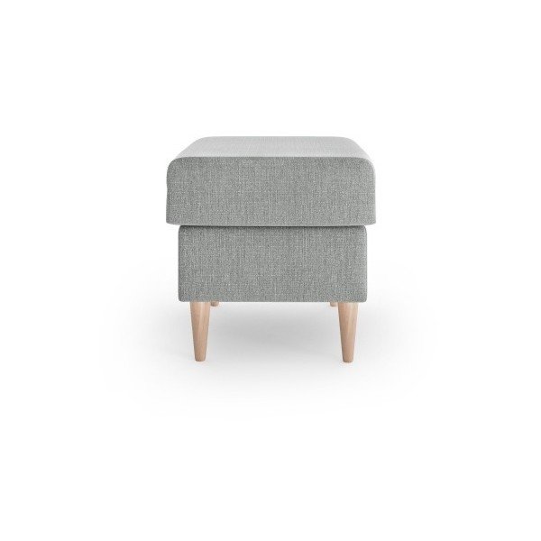 Sivý puf Mazzini Sofas Aubrieta, 60 × 45 cm-image-3