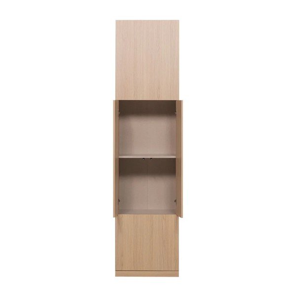 Modulárna skrinka v prírodnej farbe 54x215 cm Build – WOOOD-image-3