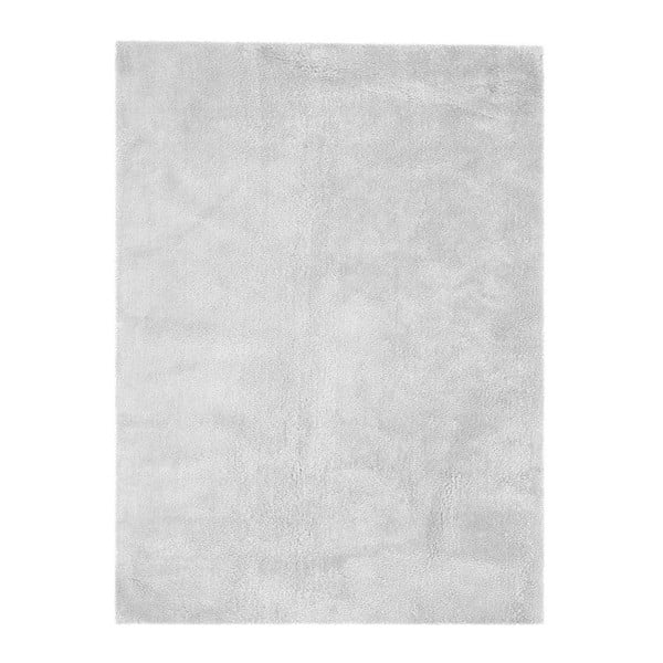 Ručne tkaný sivý koberec Kayoom Limana 222 Silbergrau, 80 × 150 cm