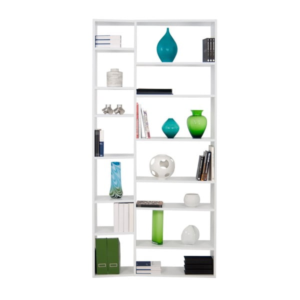 Biela knižnica 108x224 cm Valsa – TemaHome-image-4