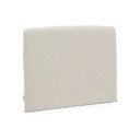 Sivé čelo postele 108x75 cm Valma – Kave Home