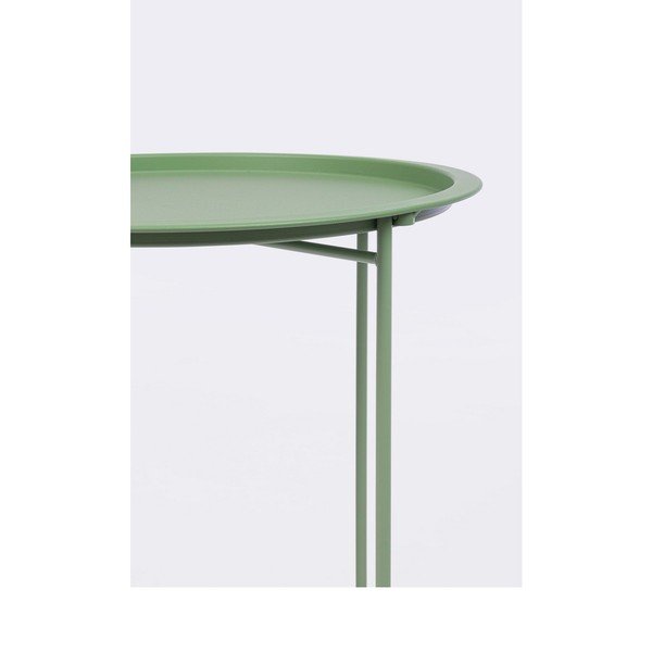 Oceľový okrúhly záhradný stolík ø 46 cm Austin – Bizzotto-image-1