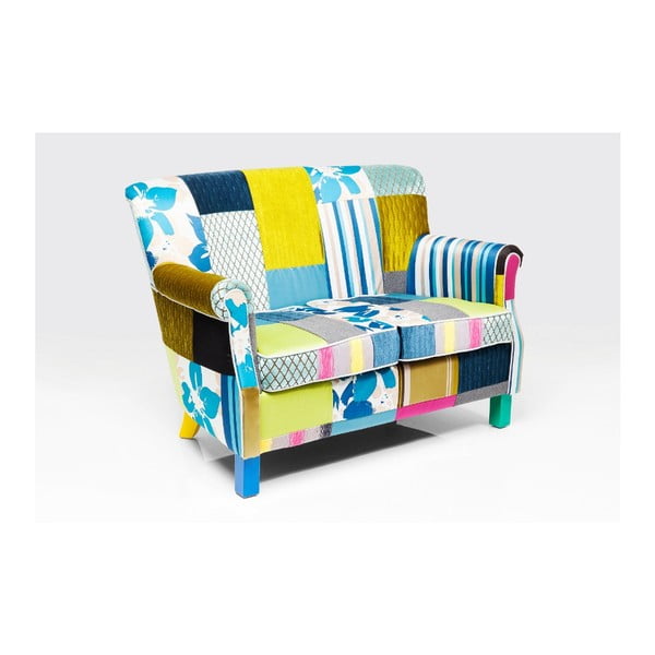 Dvojmiestna pohovka Kare Design Patchwork Stripes-image-1