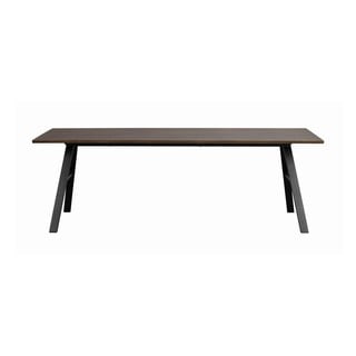 Jedálenský stôl s doskou v dubovom dekore 220x90 cm Brigham - Rowico