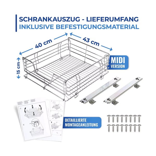 Antikoro výsuvná polica Maximex Slide, 51 x 40 cm-image-4