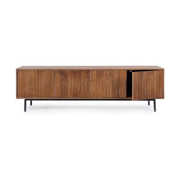 TV stolík z mangového dreva v prírodnej farbe 170x50x40 cm Tadita – Bizzotto-image-3