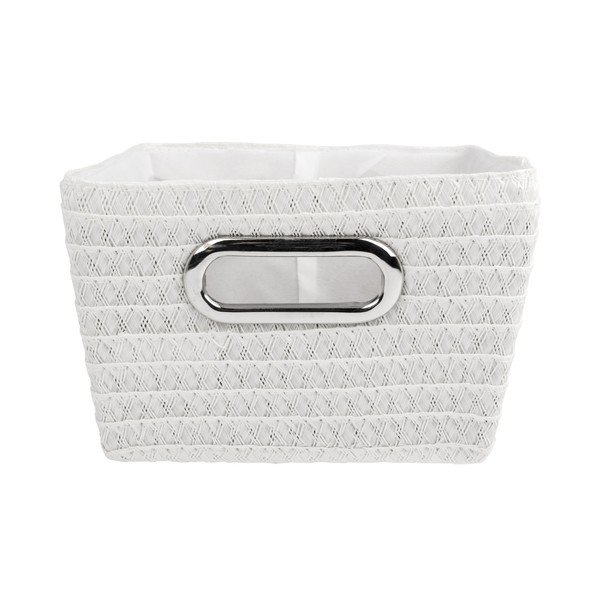 Biely košík Wenko Chromo, šírka 28 cm-image-2