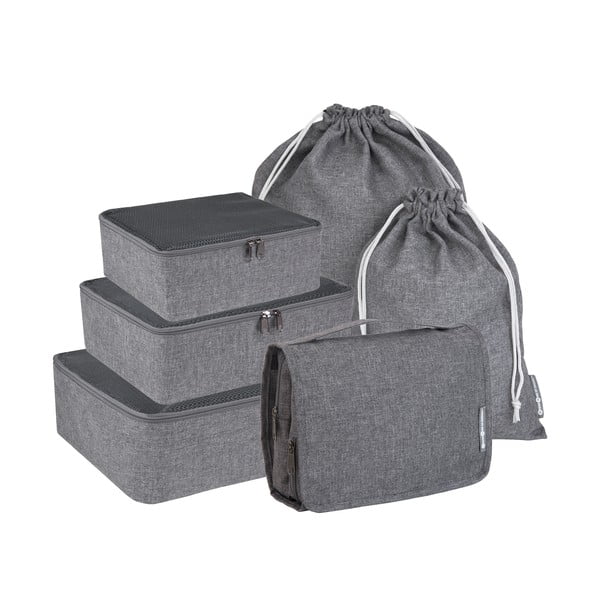 Cestovné organizéry v súprave Travel Collection – Bigso