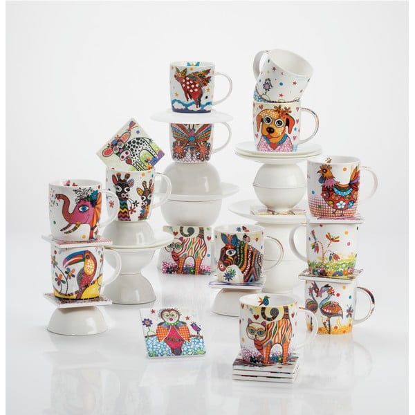 Porcelánový hrnček Maxwell&Williams Smile Style Boobook, 400ml-image-1