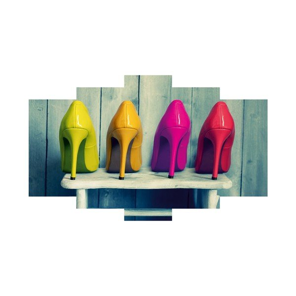 5-dielny obraz Heels