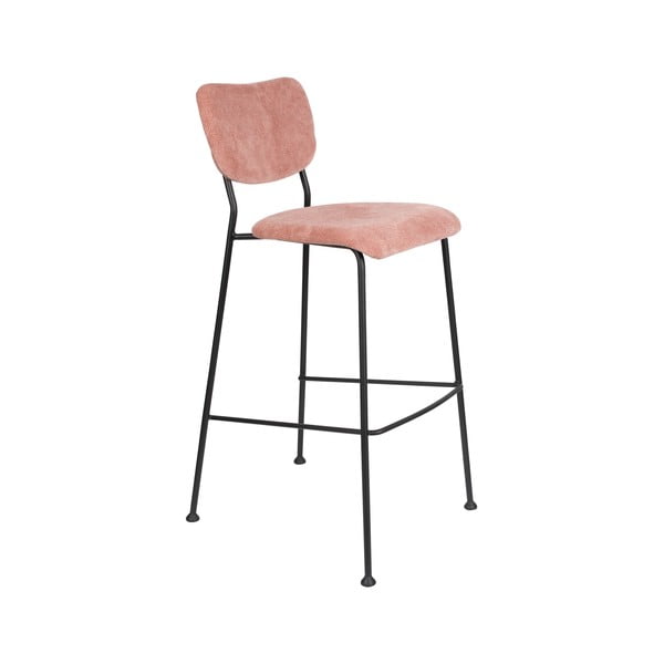 Svetloružové barové stoličky v súprave 2 ks 102 cm Benson – Zuiver